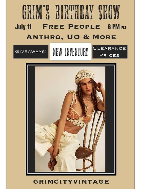 Free People Tops - ⚡️ SATURDAY NIGHT !!! Free People, Anthropologie, Urban Share Show! ⚡️